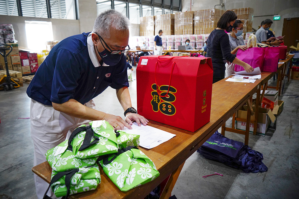 新春云端义卖 行善茹素过福年